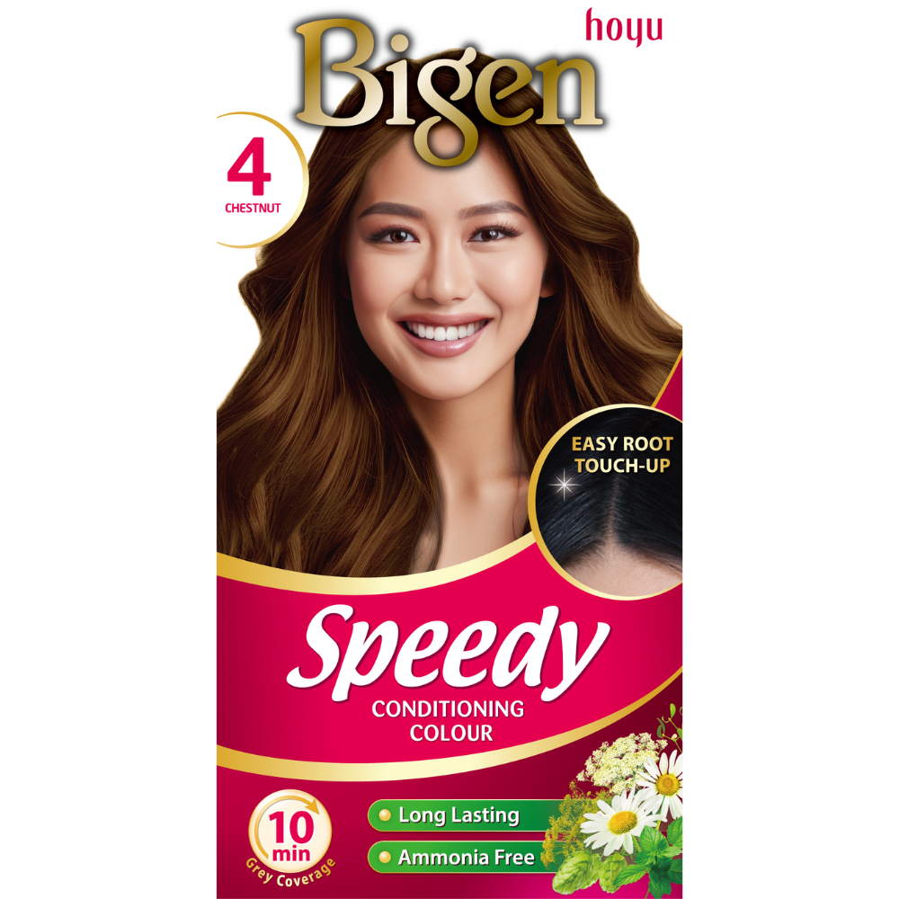 Bigen Speedy Conditioning Color - 4 - Châtain