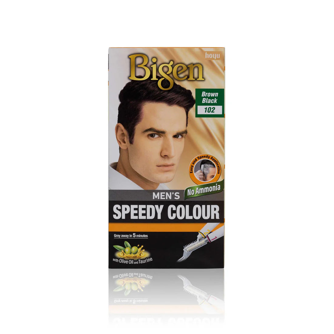 Bigen Speedy Colour pour homme - 102 - Marron Noir