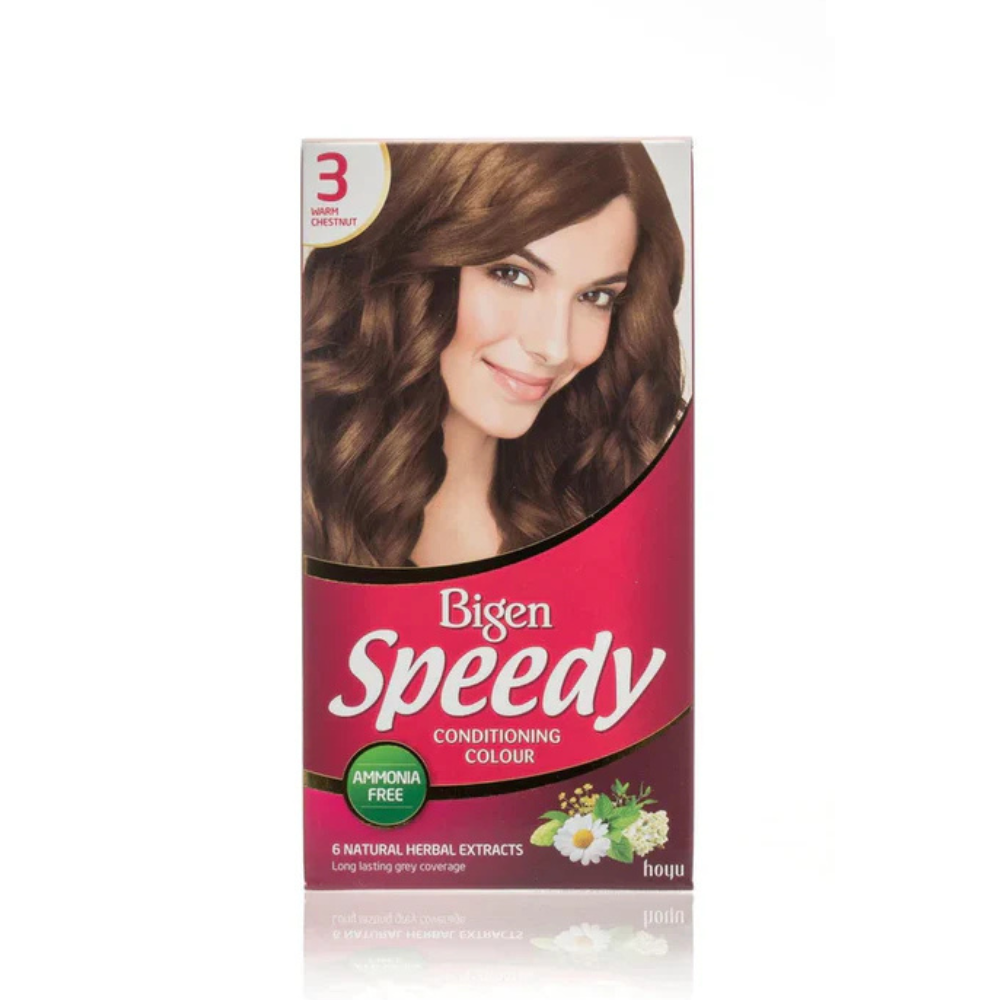 Bigen Speedy Conditioning Colour – 3 – Warmes Kastanienbraun