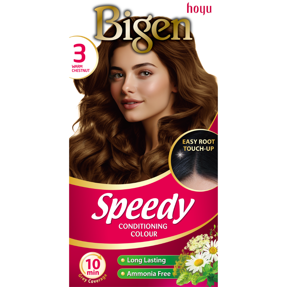 Bigen Speedy Conditioning Colour – 3 – Warmes Kastanienbraun