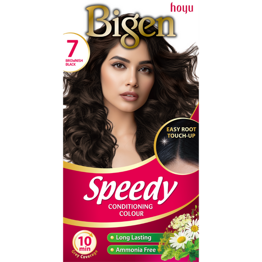 Bigen Speedy Conditioning Colour - 7 - Brownish Black