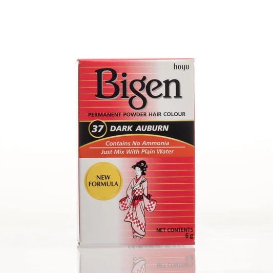 Bigen Permanent Powder Hair Colour 37 Dark Auburn