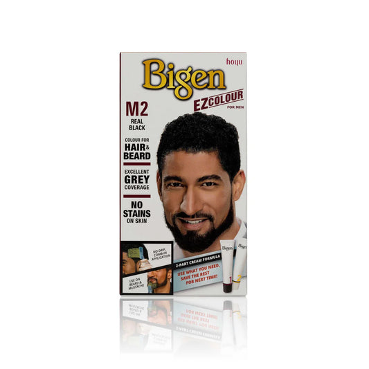 Bigen EZ Farbe für Männer - M2 - Echtes Schwarz